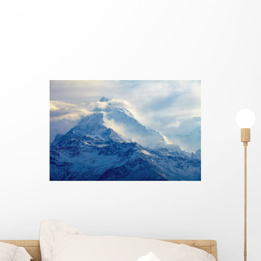 sunrise in the mountains Wall Mural