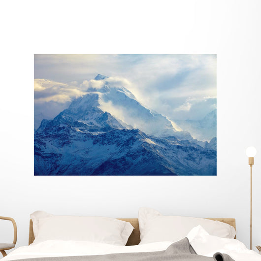 sunrise in the mountains Wall Mural