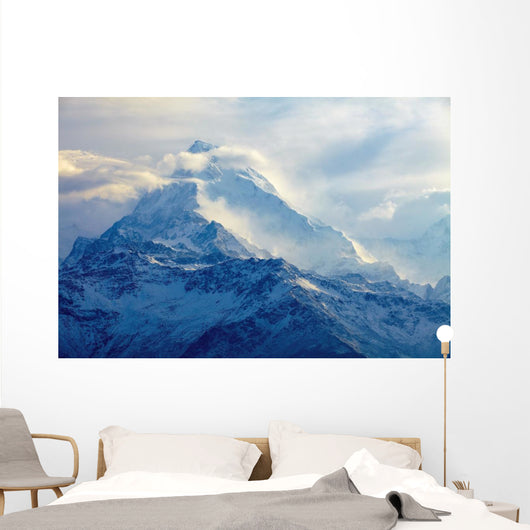 sunrise in the mountains Wall Mural