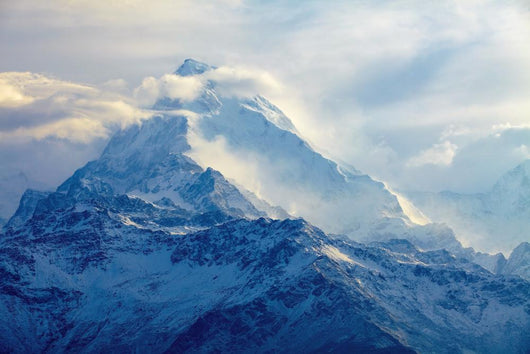 sunrise in the mountains Wall Mural