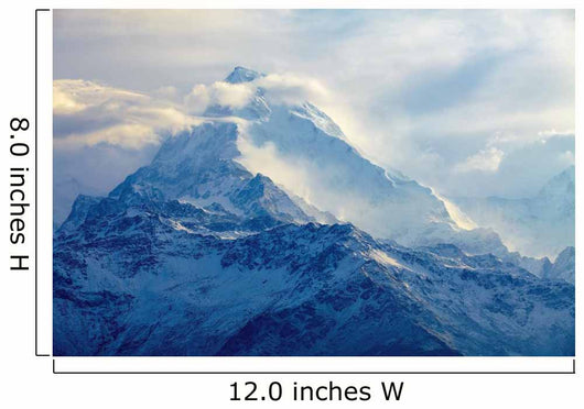 sunrise in the mountains Wall Mural