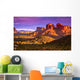 Cathedral Rock Sunset Wall Decal