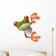 Frog with a white tshirt Wall Decal