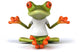 Frog with a white tshirt Wall Decal