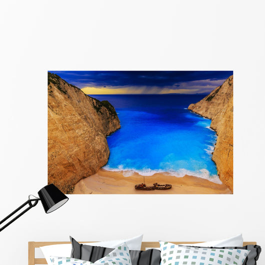 Shipwreck Bay Navagio Zakynthos Wall Decal