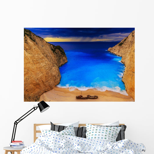 Shipwreck Bay Navagio Zakynthos Wall Decal