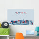 Washington Skyline United States Wall Decal