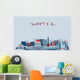 Washington Skyline United States Wall Decal