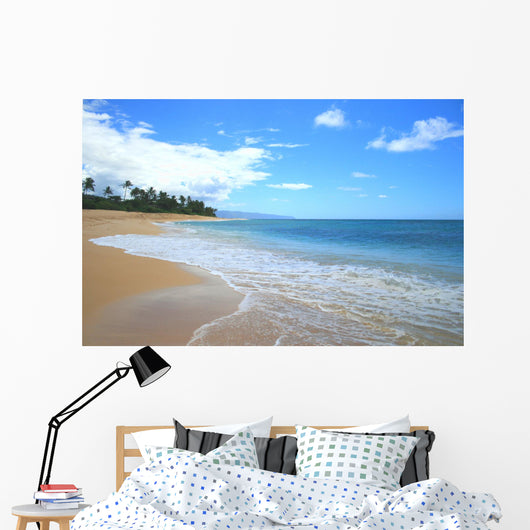 Hawaiian Beach Wall Decal