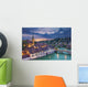 Dramatic Bern Switzerland Sunset Wall Decal