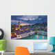 Dramatic Bern Switzerland Sunset Wall Decal