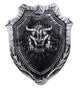Shield Wit Dragon Head Wall Decal