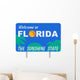 Welcome to Florida Sign Wall Decal