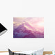 sunrise in the mountains Wall Mural