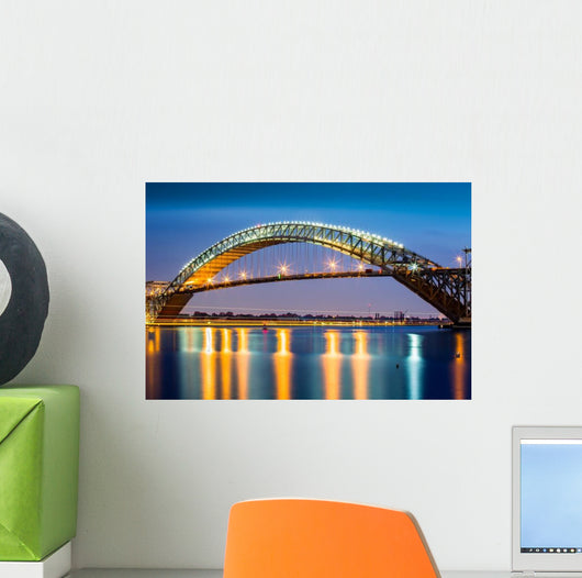 Bayonne Bridge New Jersey Wall Decal