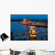 Budapest Chain Bridge and Wall Decal