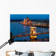 Budapest Chain Bridge and Wall Decal