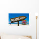 Miami Beach Sign Beach Wall Decal