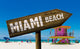 Miami Beach Sign Beach Wall Decal