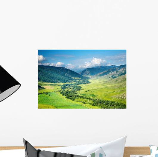 Green Valley Wall Decal