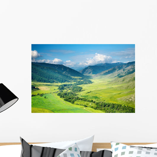 Green Valley Wall Decal