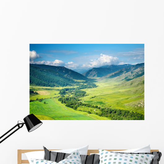 Green Valley Wall Decal