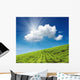 Tea Plantation Wall Decal