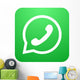 Vector Modern Phone Icon Wall Decal