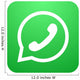Vector Modern Phone Icon Wall Decal