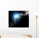 Earth and Galaxy Sunbeam Wall Decal