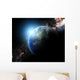Earth and Galaxy Sunbeam Wall Decal
