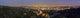 Los Angeles downtown view from top Wall Mural