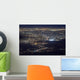 Los Angeles downtown view from top Wall Mural