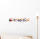 Panorama Mit Gruppe Von Wall Decal