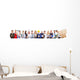 Panorama Mit Gruppe Von Wall Decal