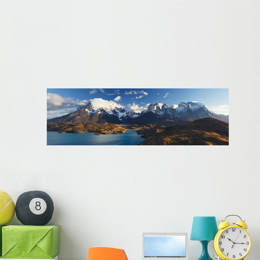 Torres Del Paine Chile Wall Decal Panoramic Wall Decal