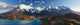 Torres Del Paine Chile Wall Decal Panoramic Wall Decal