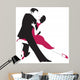 Couple Dancing Argentine Tango Wall Decal