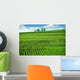 Green Farm Field Wall Decal
