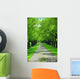 Green Tree Lane Wall Decal