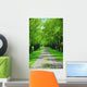 Green Tree Lane Wall Decal