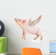 Flying Pig Wall Decal