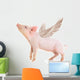 Flying Pig Wall Decal