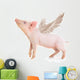 Flying Pig Wall Decal