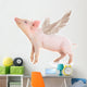 Flying Pig Wall Decal