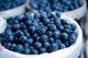 Close-up Image Blueberries inside Wall Decal