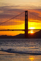 Golden Gate Bridge in San Francisco Wall Mural