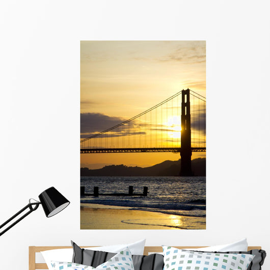 Golden Gate Bridge in San Francisco Wall Mural