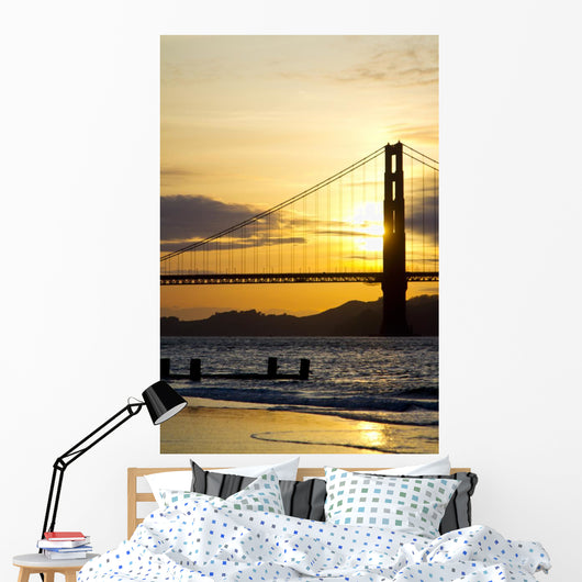 Golden Gate Bridge in San Francisco Wall Mural