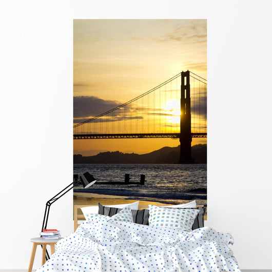 Golden Gate Bridge in San Francisco Wall Mural